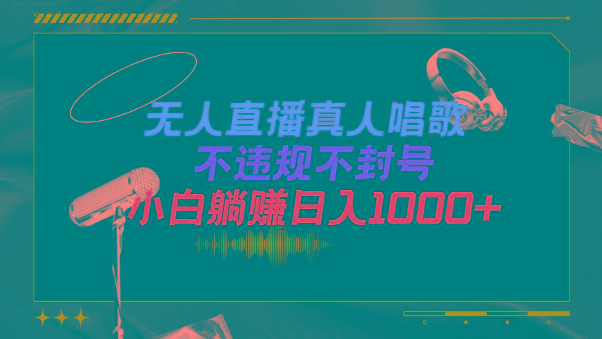 (9622期)抖音24小时无人直播音乐，不违规，不封号纯撸音浪，小白实操当天日入1000+-轻资本网