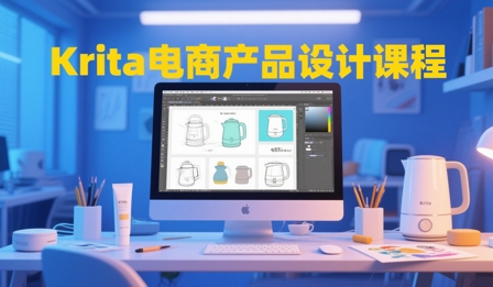 大梦老师·Krita电商产品设计课程-轻资本网