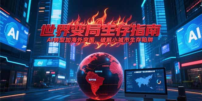 付费文章《世界变局生存指南，AI转型加海外突围，破解小城市生存陷阱》-轻资本网