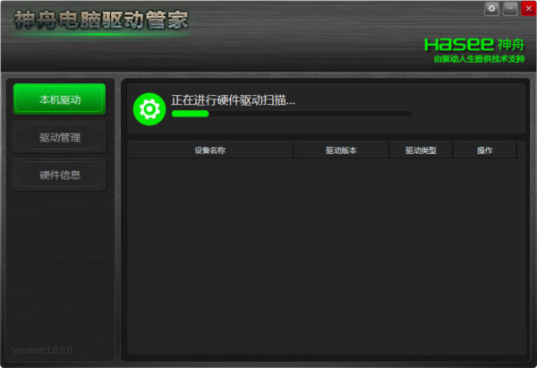 神舟电脑驱动管家 v1.0 官方免费版-轻资本网