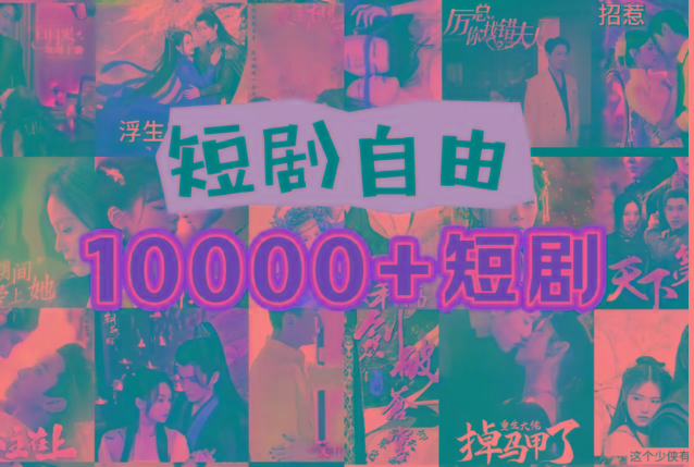 打造完全属于自己的个人短剧库，实现网盘拉新与私域变现的完美融合！-轻资本网