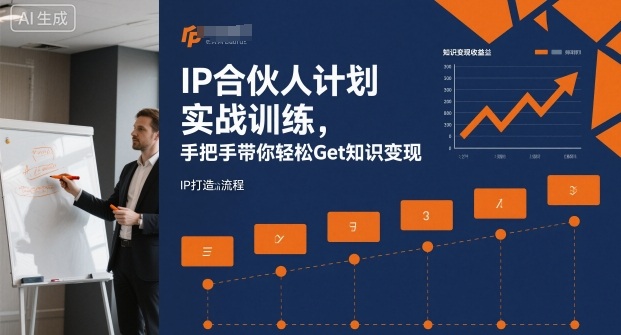 IP合伙人计划实战训练，手把手带你轻松Get知识变现-轻资本网