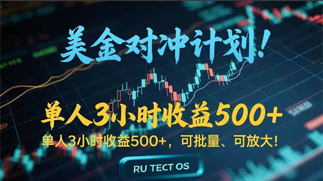 长久稳定的撸美金项目，平均3小时收入 500+，可公司实地考察实地操作！-轻资本网
