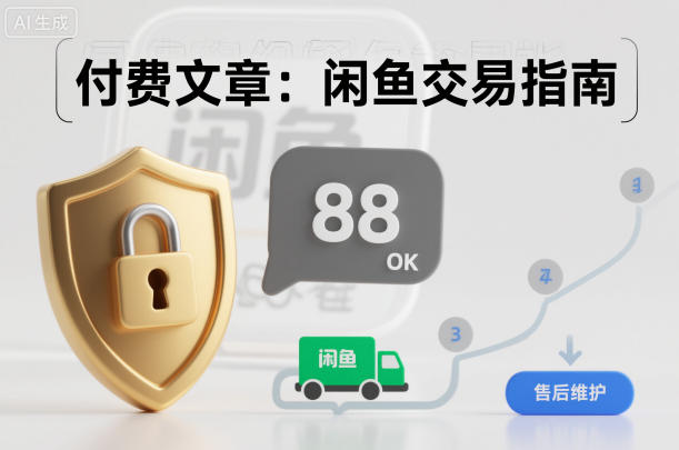 付费文章：闲鱼交易指南，怎么才能降低被坑被马扁的概率-轻资本网