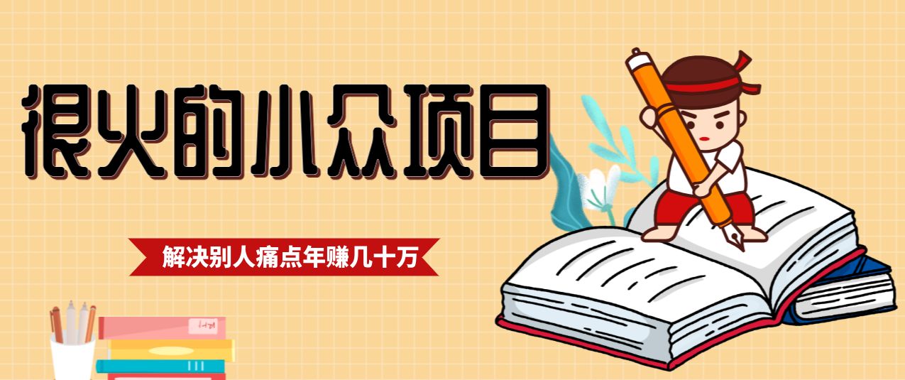 一直都很火的小众项目，抓住应届生求职痛点，这个小众项目年入几十万的底层逻辑-轻资本网