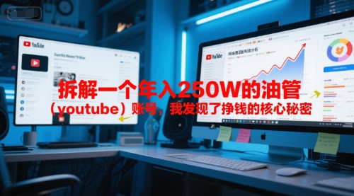 付费文章：拆解一个年入250W的油管(youtube)账号，我发现了挣钱的核心秘密-轻资本网
