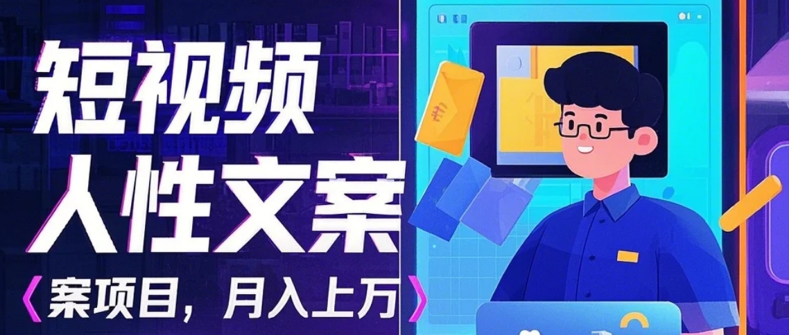 利用AI自动制作短视频人性文案项目：揭秘月入上万的精准流量变现秘籍-轻资本网