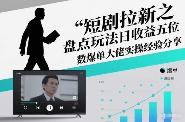 短剧拉新之盘点玩法日收益五位数爆单大佬实操经验分享-轻资本网