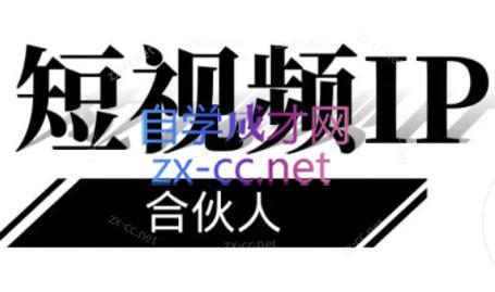 铭则老师·短视频IP合伙人(更新24年)-轻资本网