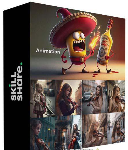 图片[1]-掌握 MidJourney V5 AI + ChatGPT创建一致的角色设计图像-22节课-中英字幕-轻资本网