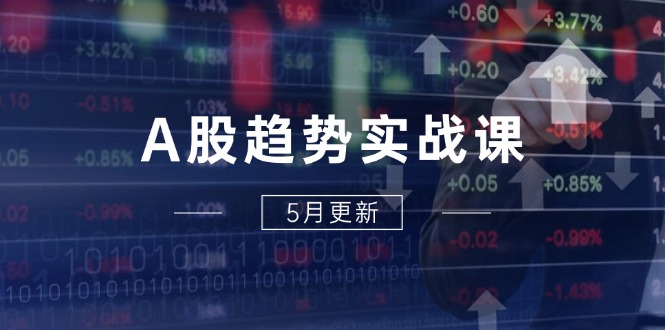 A股趋势实战课：主力动向+政策红利，2025全年策略5月更新-轻资本网