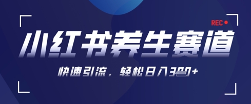 AI+可画生成小红书养生作品，新手暴力起号，矩阵操作，轻松日入3张+-轻资本网