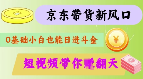 最新京东短视频带货代运营秘籍，轻松躺挣【揭秘】-轻资本网