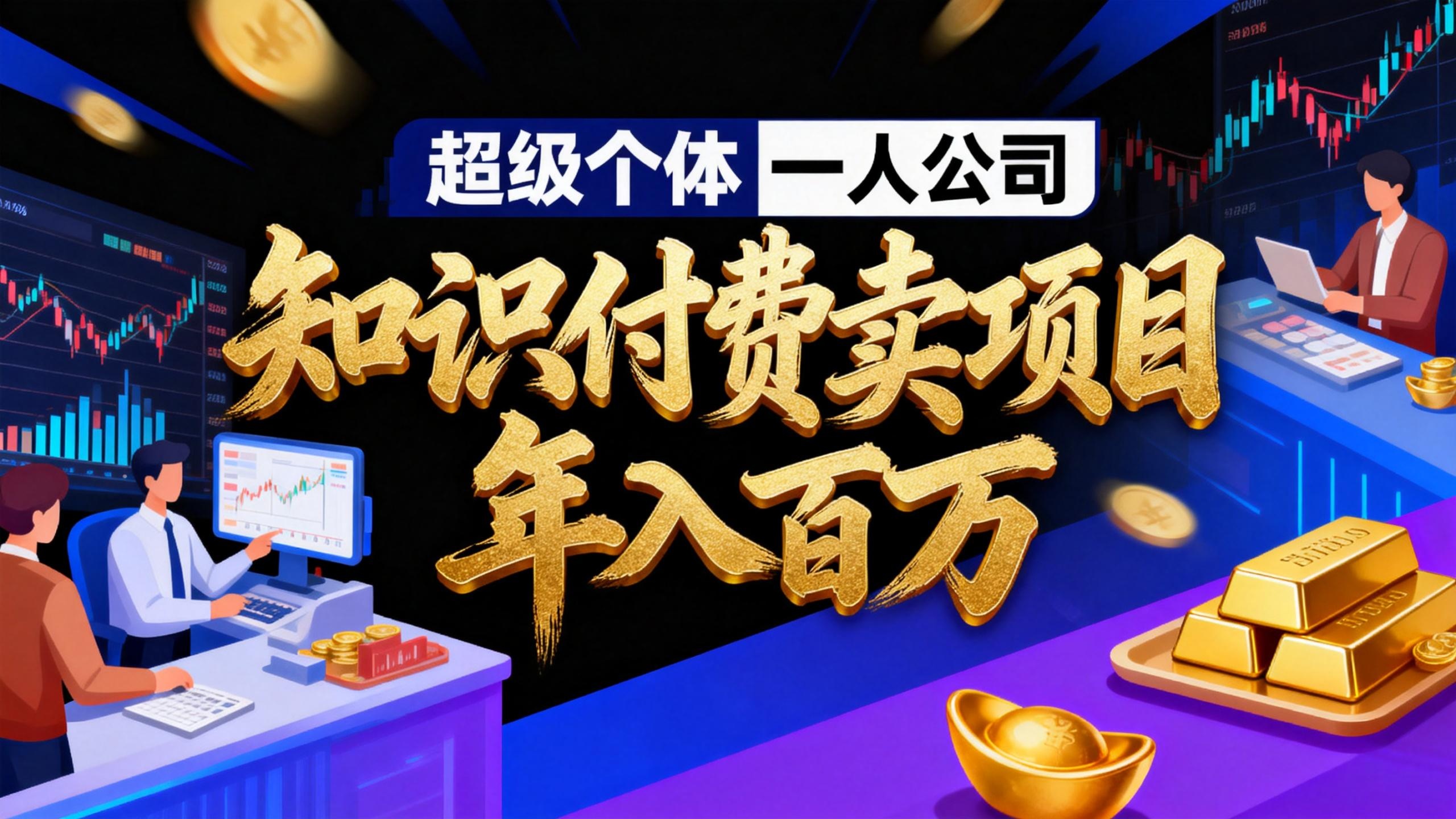 2026年“超级个体一人公司”私域卖项目年入百万，个人IP-精准引流-项目包装-转化成交-轻资本网