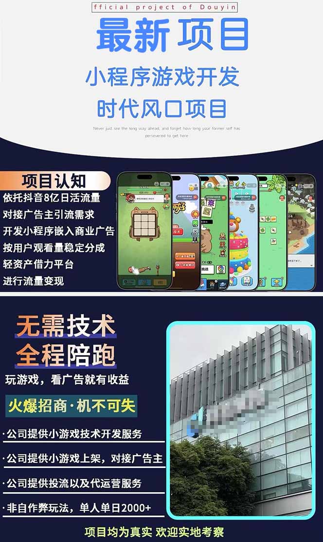 图片[1]-2025最热抖音项目 Ai时代风口项目小程序游戏开发 实测单个游戏日收入1800+-轻资本网