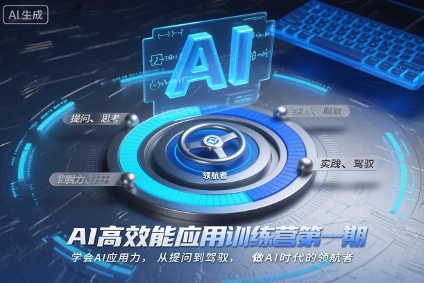 AI高效能应用训练营第一期，学会AI应用力，从提问到驾驭，做AI时代的领航者(更新)-轻资本网