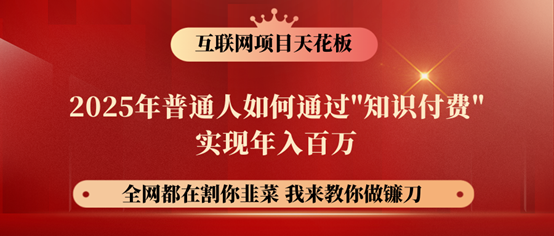 镰刀训练营超级IP合伙人，25年普通人如何通过“知识付费”年入百万！-轻资本网