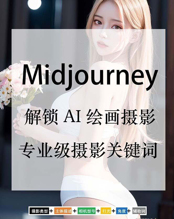 Midjourney关键词-解锁AI绘画专业级人工智能摄影关键词表-轻资本网