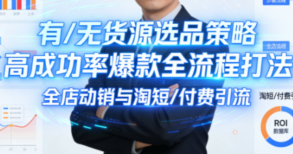 子鹏讲电商·淘宝私家班(更新2026)-轻资本网