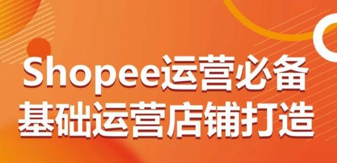 Shopee运营必备基础运营店铺打造，多层次的教你从0-1运营店铺-轻资本网