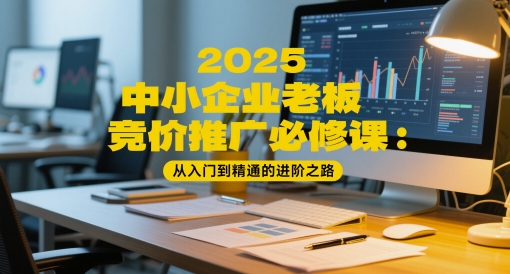 2025中小企业老板竞价推广必修课：从入门到精通的进阶之路-轻资本网