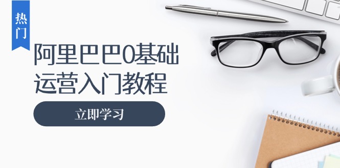 阿里巴巴运营零基础入门教程：涵盖开店、运营、推广，快速成为电商高手-轻资本网