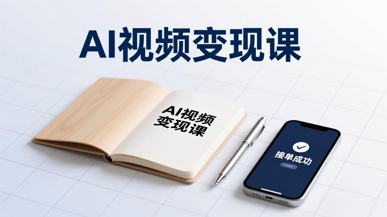 AI视频变现课，学完即可创作短片、接商单，实现副业增收，单项目报价可达千元-轻资本网
