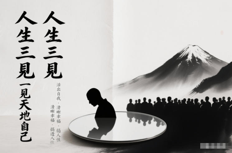 人生三见一见天地见众生见自己，活出自我拥有清晰幸福人生，搞透人性-轻资本网