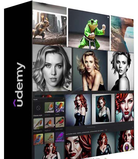 K Mastery – Stable Diffusion AI软件绘画速成从小白到精通-72节-中英字幕-轻资本网