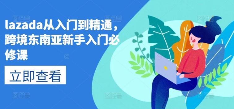 lazada从入门到精通，跨境东南亚新手入门必修课-轻资本网