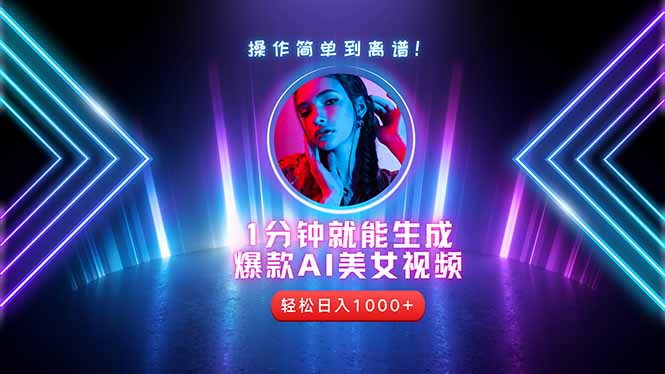 2025年最强副业：用AI做短视频，从零开始打造爆款账号！-轻资本网