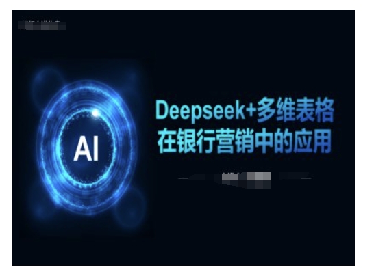 Deepseek+多维表格在银行营销场景中的应用-轻资本网