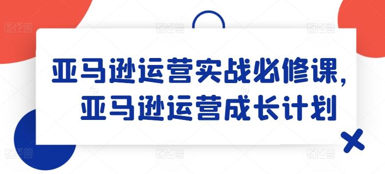 亚马逊运营实战必修课，亚马逊运营成长计划-轻资本网