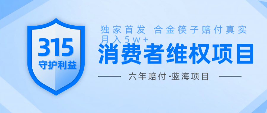 维Q赔付合金筷子玩法小白也能月入5w+风口项目实操-轻资本网
