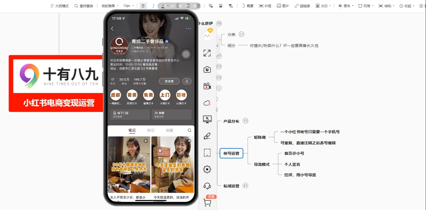 十有八九学院·新手如何从0-1玩转红薯店铺-轻资本网
