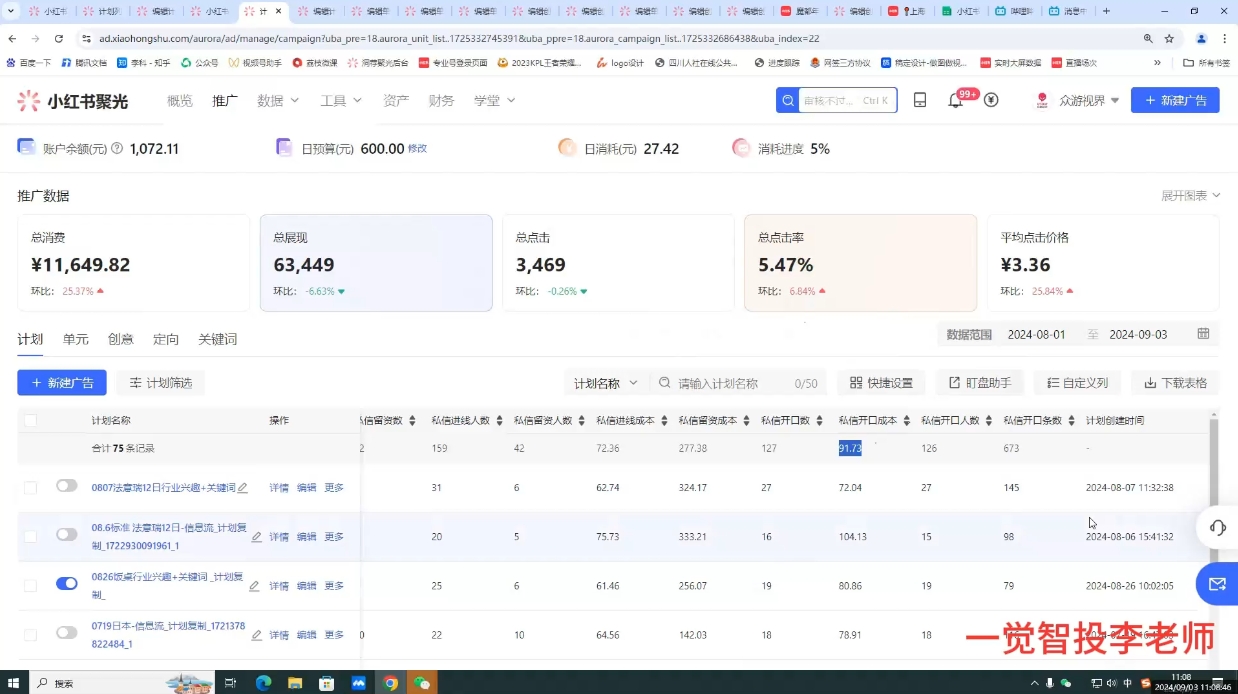 李老师·小红书运营投流，0基础实战教学-轻资本网