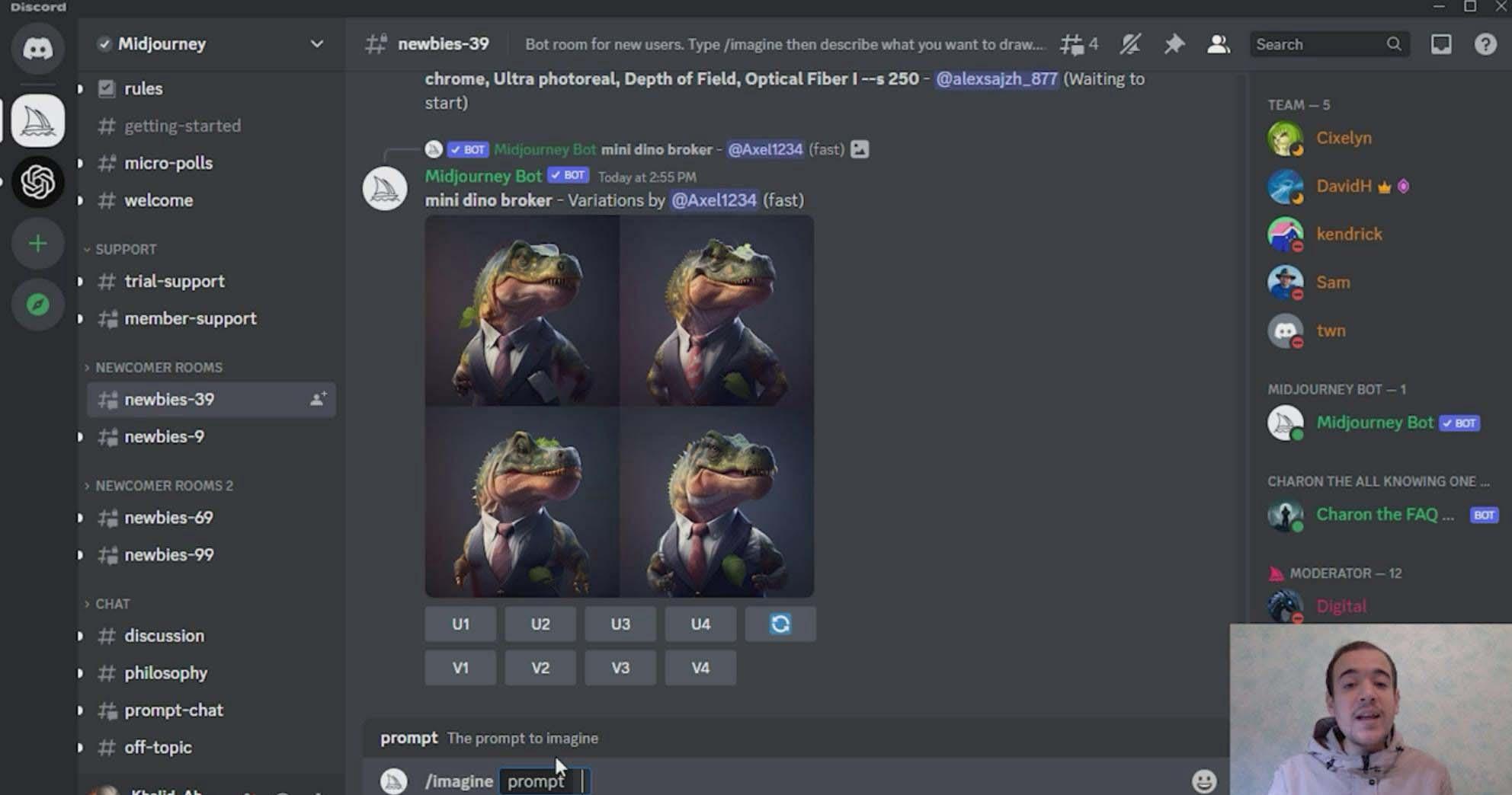 图片[1]-Midjourney 精通教程-使用Midjourney AI创建美丽艺术图像-36节课-中英字幕-轻资本网
