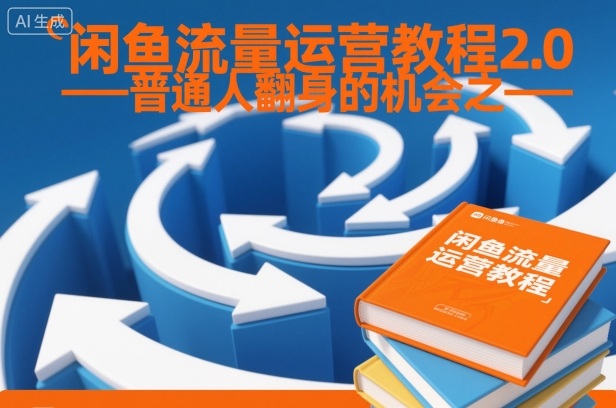 闲鱼流量运营教程2.0——普通人翻身的机会之一-轻资本网
