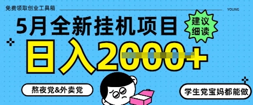 5月最新挂G项目8.0玩法，纯手机操作，稳稳日入1k+【揭秘】-轻资本网