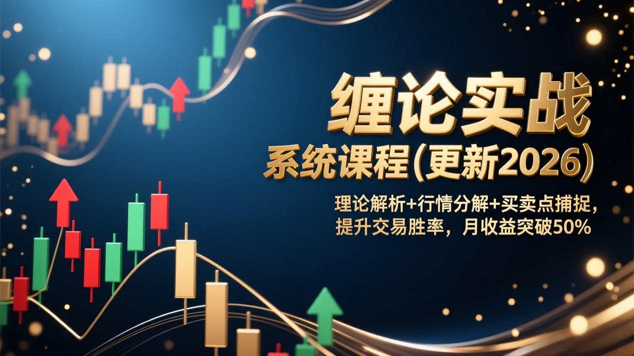 缠论实战系统课程(更新2026-轻资本网