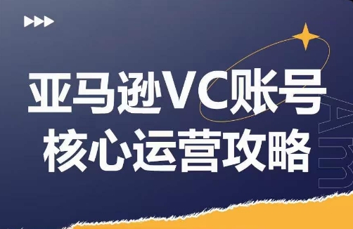 亚马逊VC账号核心玩法解析，实战经验拆解产品模块运营技巧，提升店铺GMV，有效提升运营利润-轻资本网