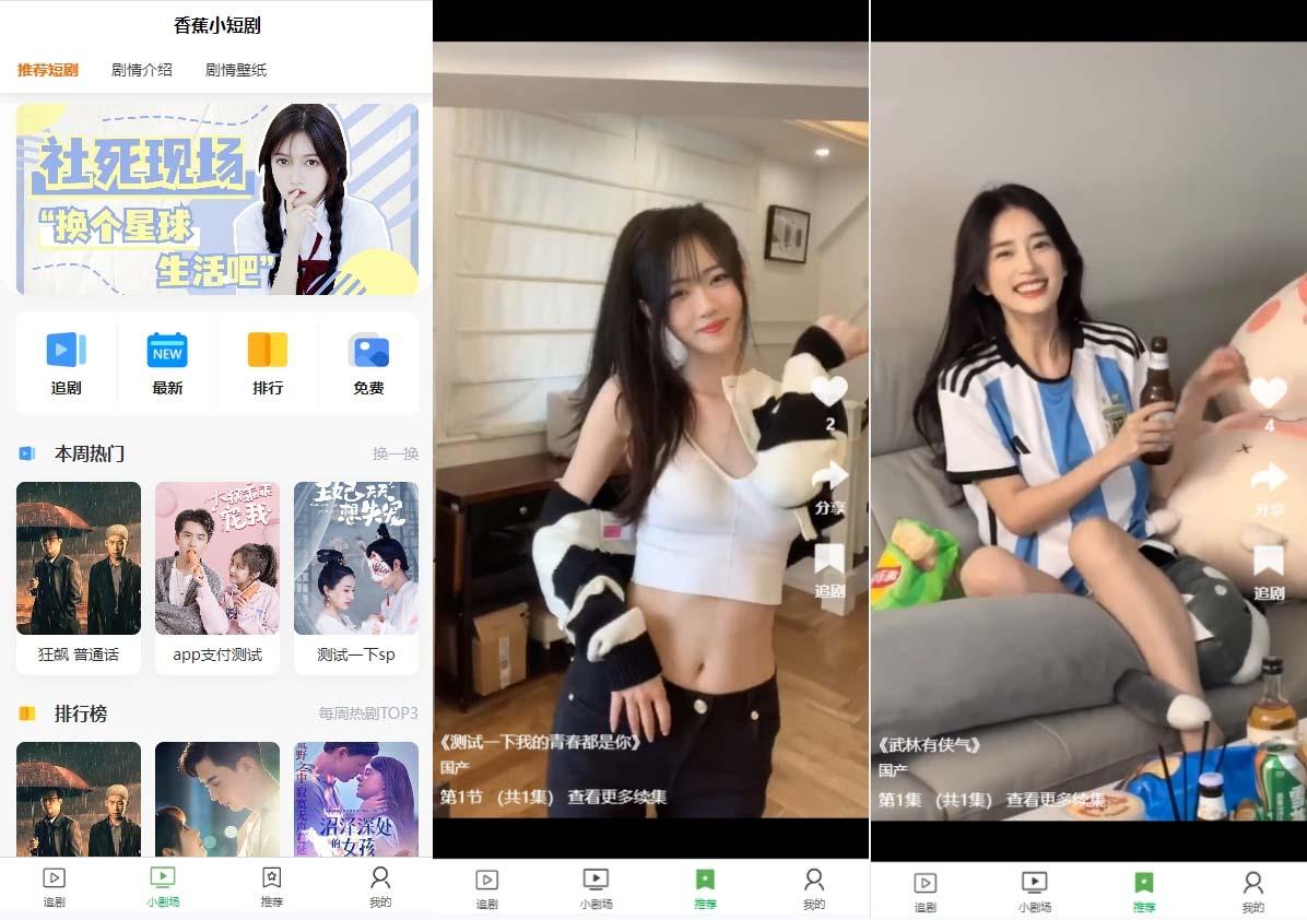 (8542期)小剧场短剧影视系统源码 全开源 带支付收益+会员机制+代理推广等模式【...-轻资本网